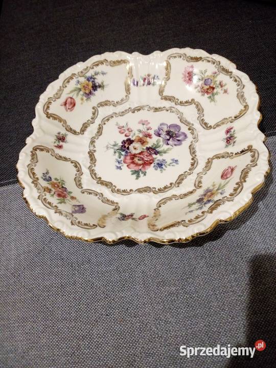Cudna stuletnia misa Johann Seltmann Porcelana i szkło śląskie Częstochowa