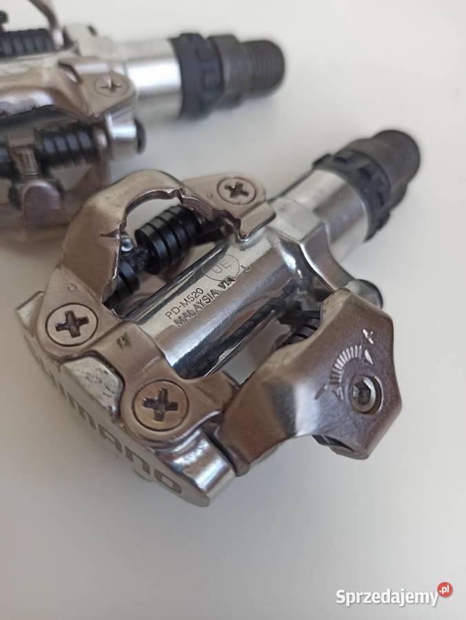 Pedały SHIMANO MTB SPD PDM 520 bloki Dębica