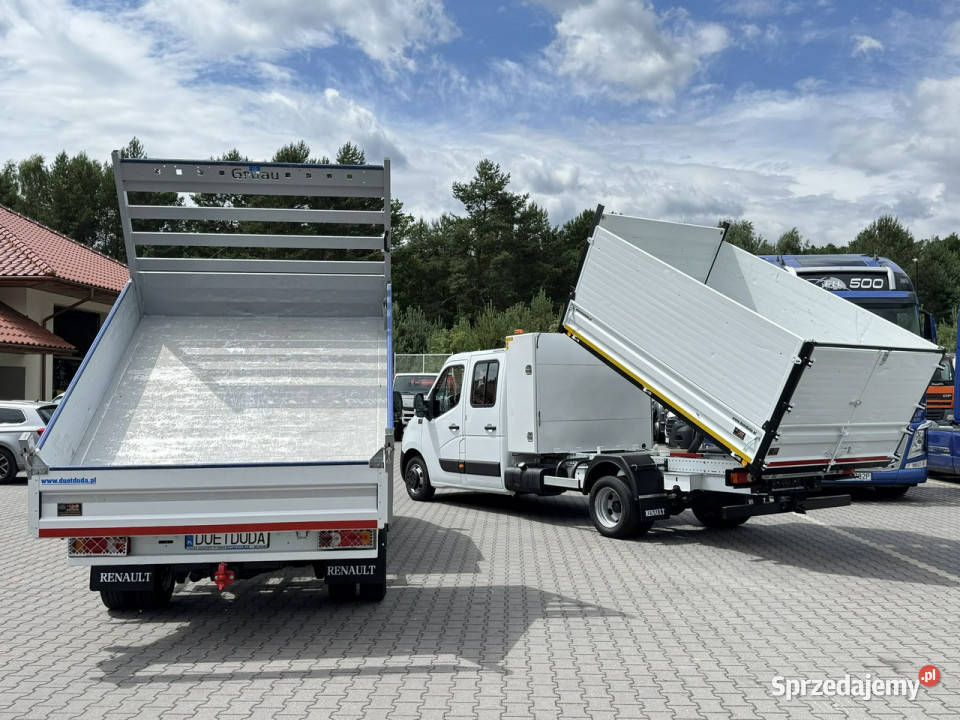 Renault Master 7 Osób Brygadówka DOKA Zabudowa Widełki