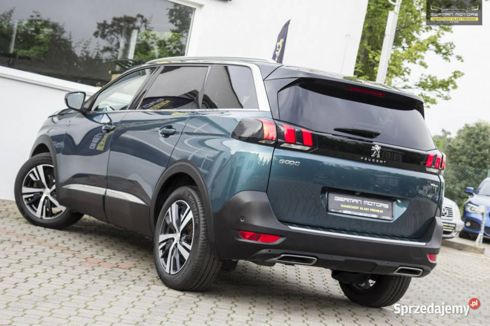 Peugeot 5008 GT line 7os Ledy Panorama Kamera elektrochrom. lusterko wst. Motoryzacja Gdynia