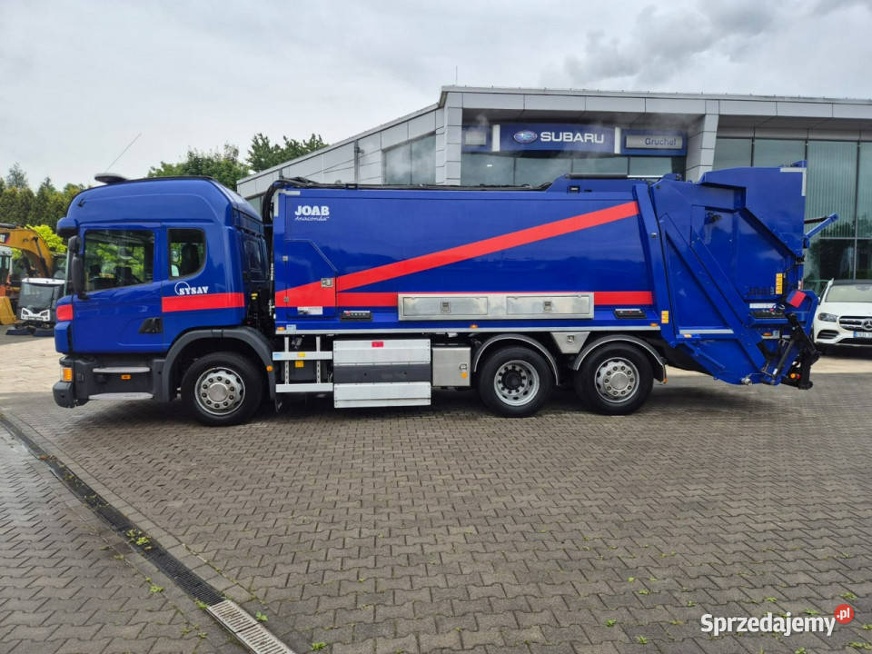 Scania P340 LB 6X2 ŚMIECIARKA 2 KOMORY JOAB Łaziska Górne