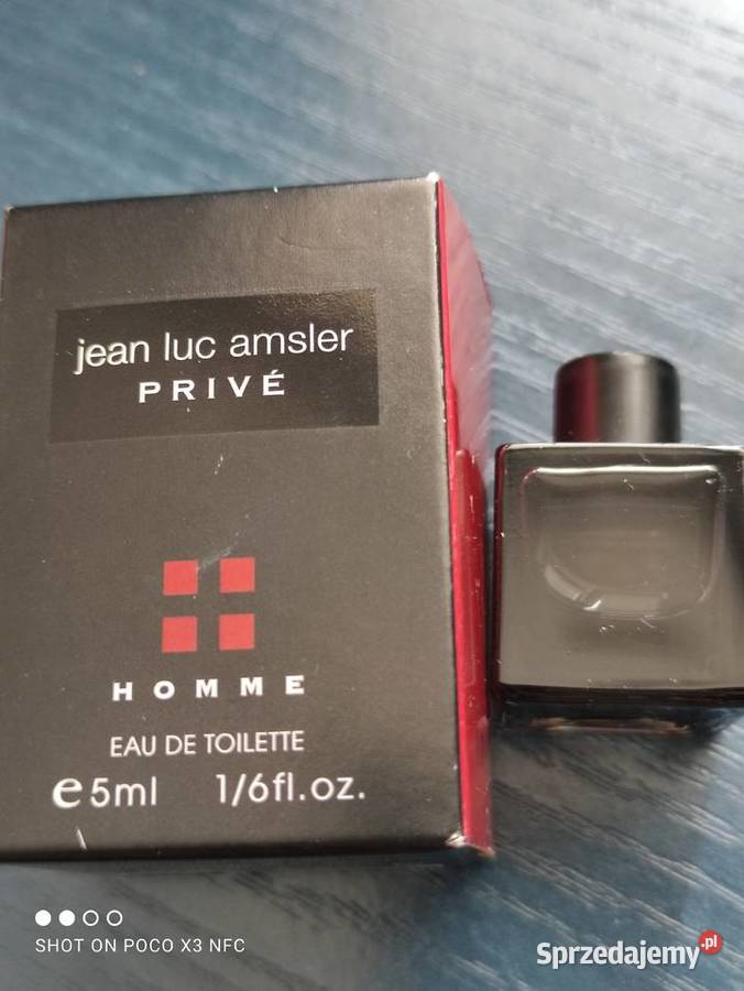 Perfumy Jean Luc Amsler EDP 5 ml eau de toilette Piaseczno sprzedam