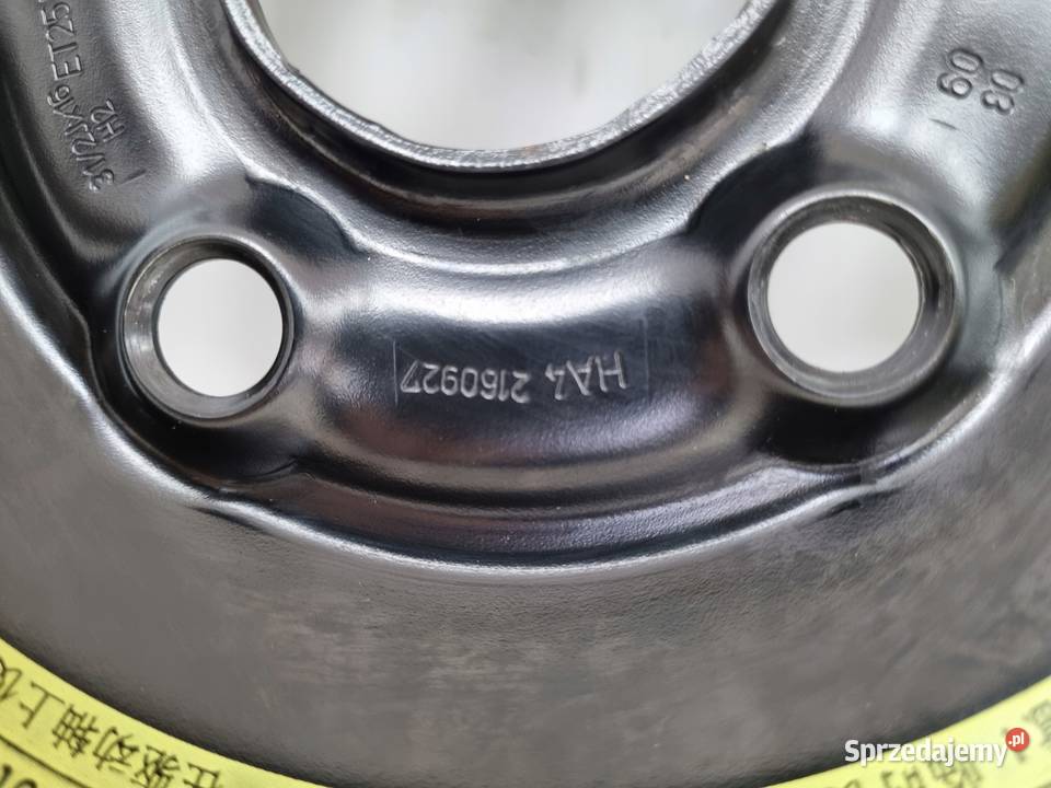 KOŁO DOJAZDOWE ZAPASOWE Audi Seat Vw Golf VI Chełm