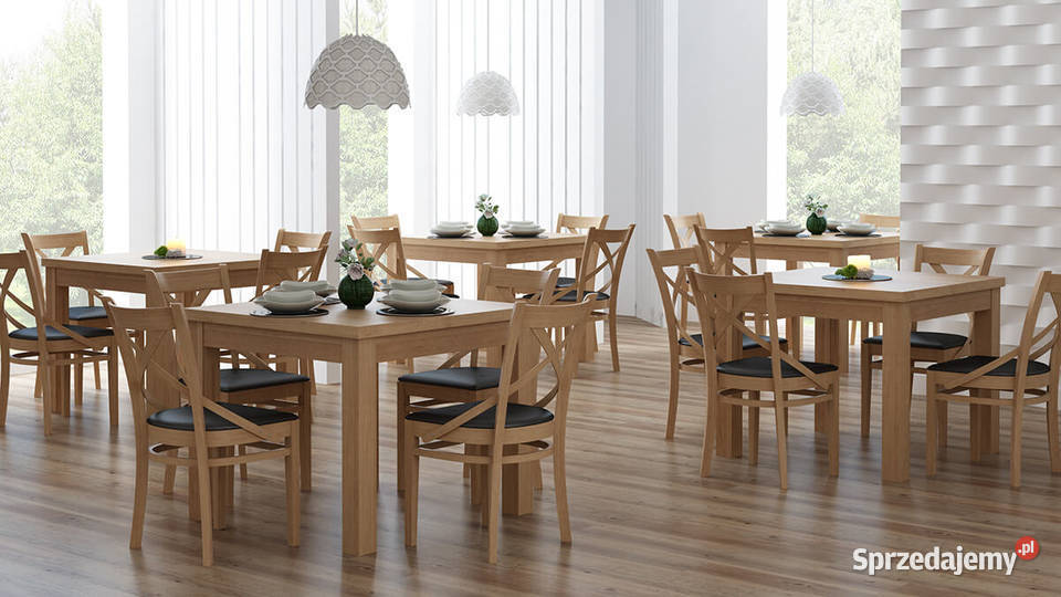 Stół VERONA 4 krzesła HELENA