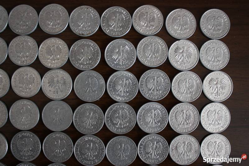 50 monet 50 groszy z PRL Warszawa