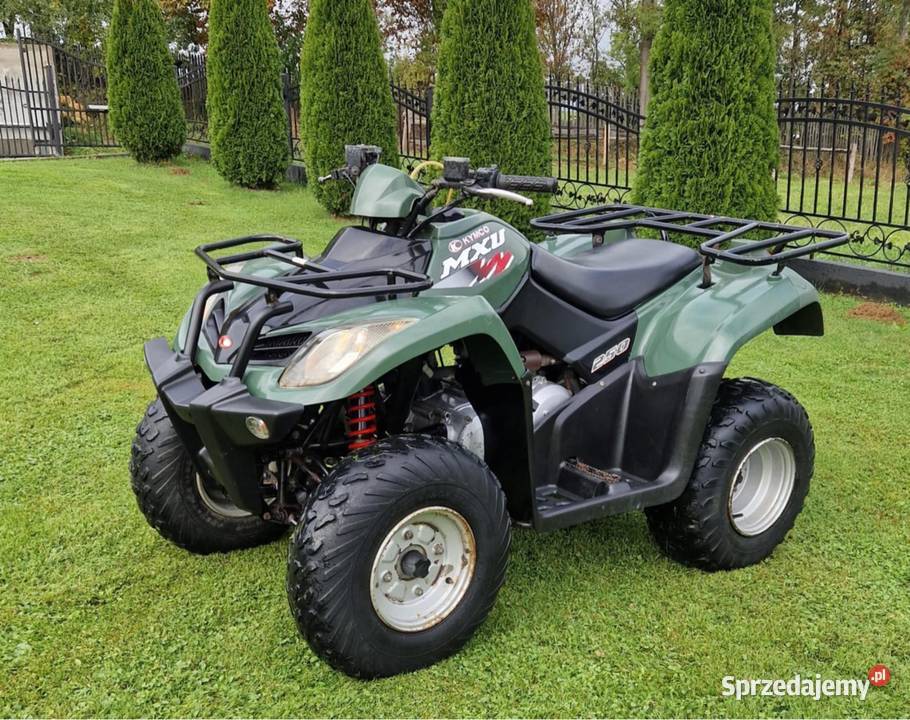 Yamaha Grizzly 350 4x412Kymco MXU 250 2x4 nieuszkodzony sprzedam
