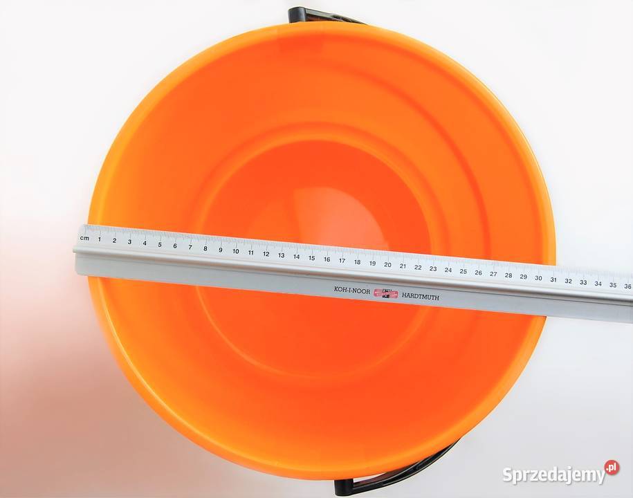 Żółte wiadro 16 litrów plastik Lublin