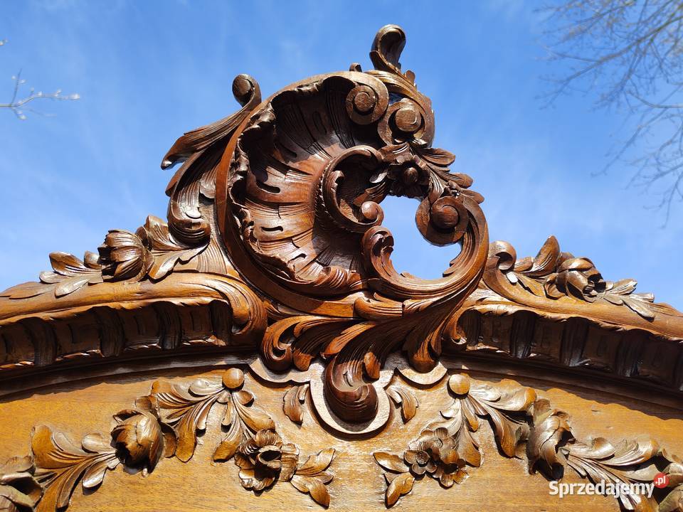 Francuska szafa bieliźniarka Rokoko antyk XIX pomorskie Gdynia