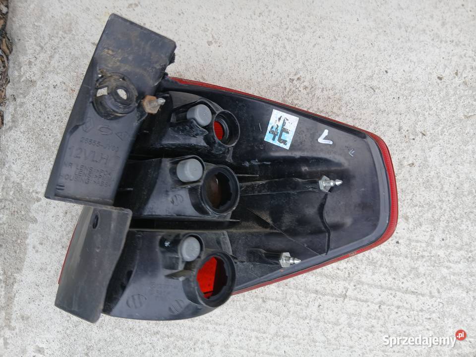 Lampa tylna tył Renault Koleos 2010 lewa narożna Szczerbice