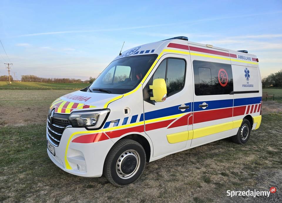 Renault Master - AMBULANS z wyposażeniem -typ C - 2023r. - tylko 30 tys. km