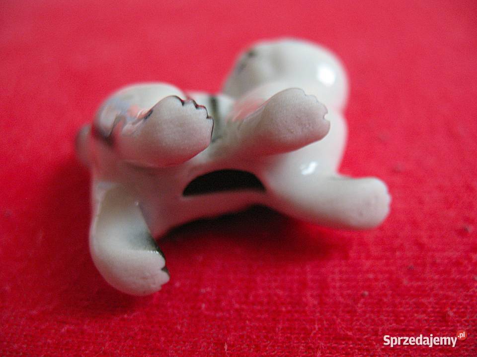 Kot pręgowany kotek porcelana 35 x 4 x 2 Siedlce