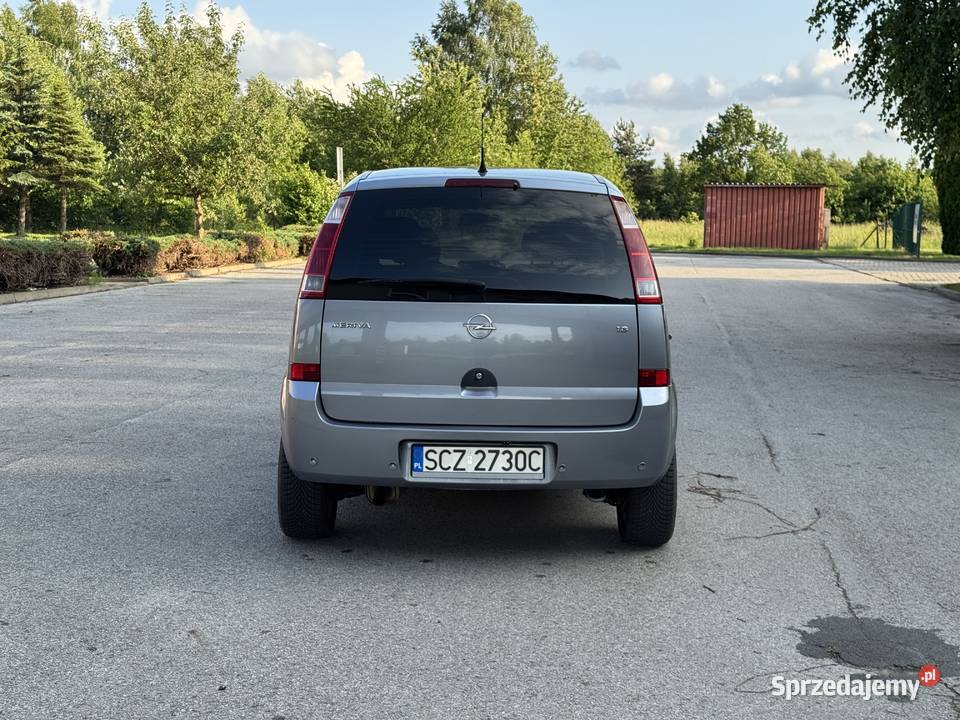 OPEL MERIVA 16 LPG Automat Klima Alu Pół skóra śląskie sprzedam