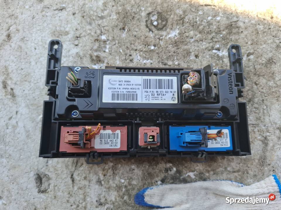 Panel Sterowania Nawiewu Awaryjncyh Peugeot 407 osobowe Wisznice