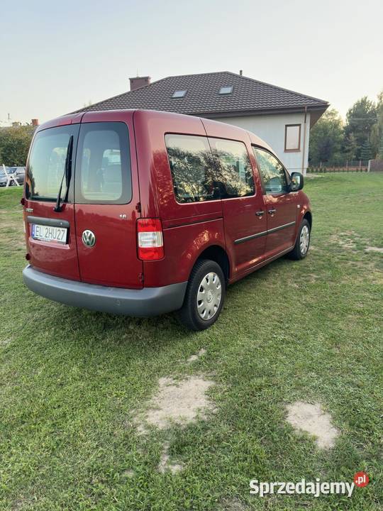 VW CADDY 16 BEN Model 2009 ZAREJESTROWANY manualna Płońsk