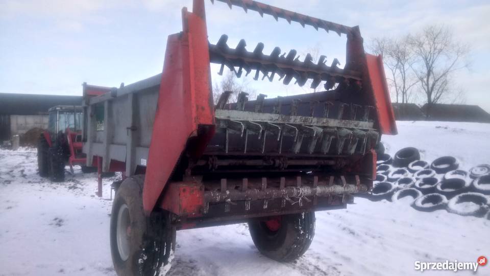 Rozrzutnik obornika Leboulch 78 ton Rozrzutniki obornika