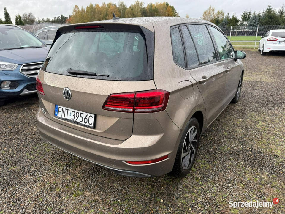 Volkswagen Golf Sportsvan navi klimatronic światła do jazdy dziennej Zbąszyń