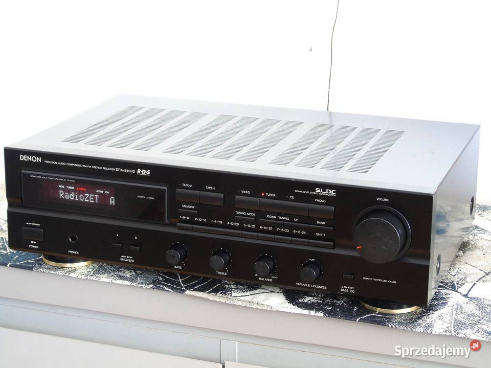 Amplituner Denon DRA545 RD sprawny i ładny podkarpackie Jasło