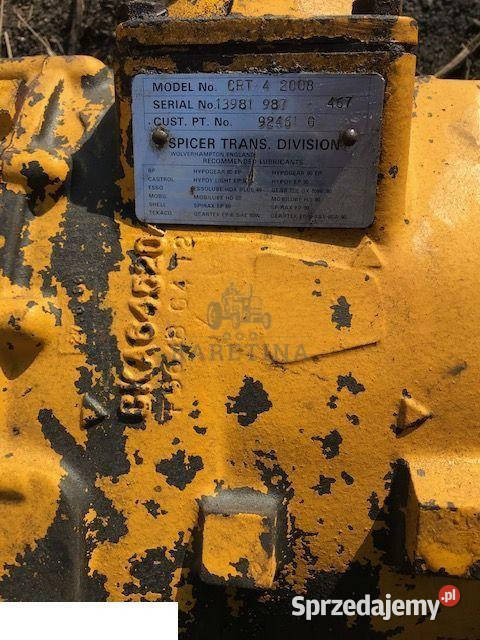 JCB 3cx Spicer CRT 4 2008 CZĘŚCI wielkopolskie Jastrzębniki