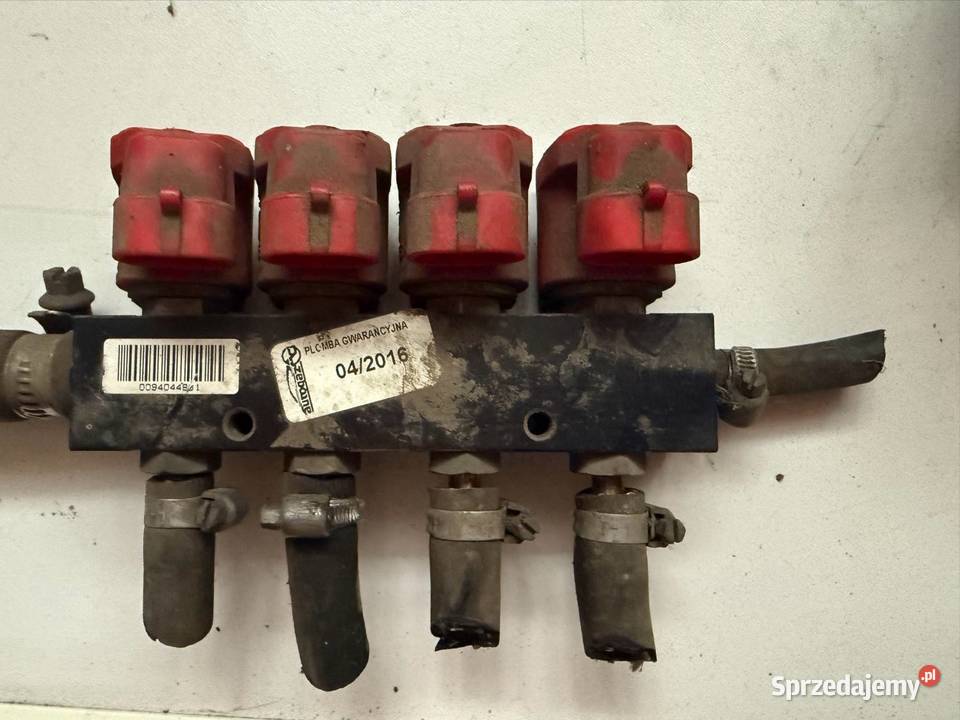 LISTWA WTRYSKOWA GAZU 18 AUTOGAZ VALTEK osobowe Ostrzeszów
