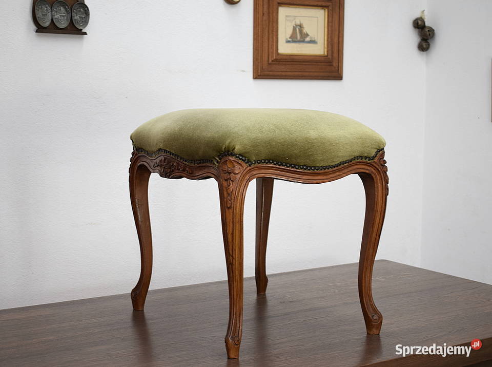Efektowny taboret puf stołek pufa zydel podnóżek Meble Świdnica