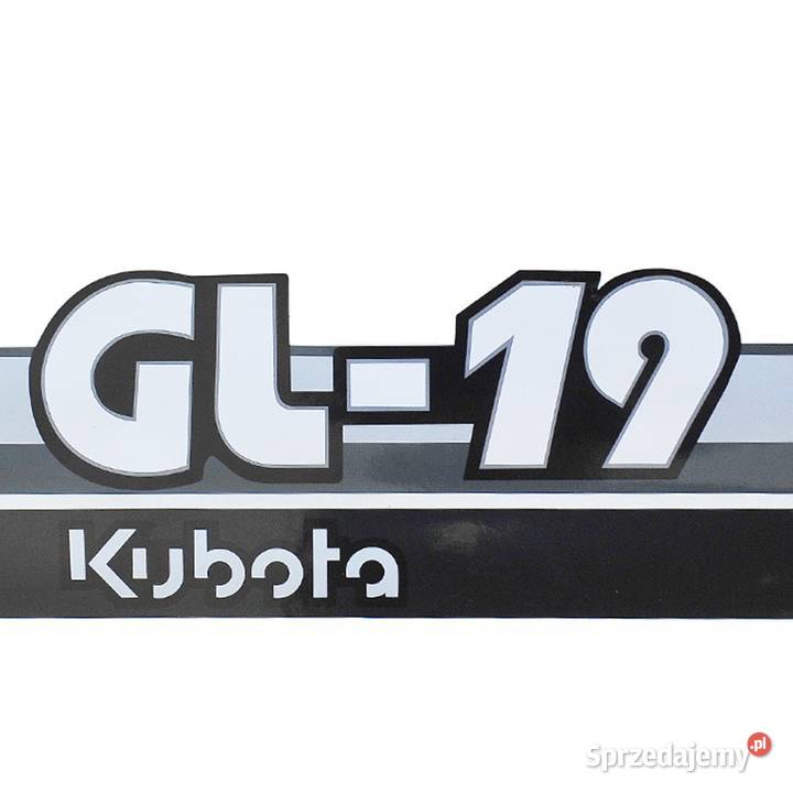 Naklejki Kubota GL19 sprzedam