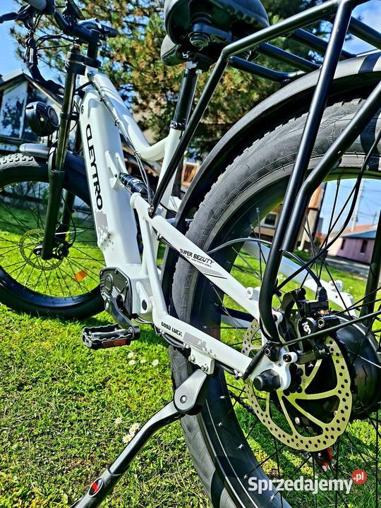 Rower elektryczny górskomiejski fatbike nowy Gołkowice Dolne