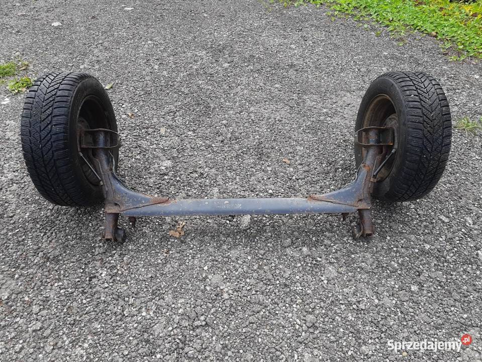 Kompletna os do przyczepki pod zbiornik 1000l Tuchów