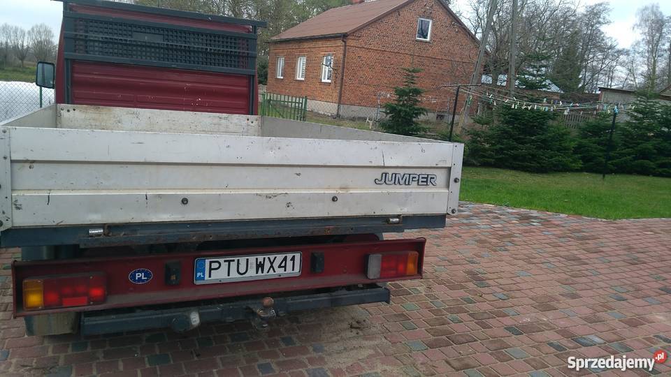 Citroen Jumper 25 D skrzyniowy bezwypadkowy Tuliszków sprzedam