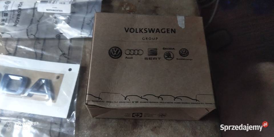 Skoda Octavia III Logo napisy klapy tylniej