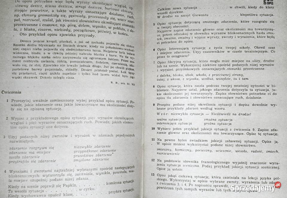 Język Polski 7 Myśl i mowa Janina Wójcik Pozostałe lubelskie Chełm