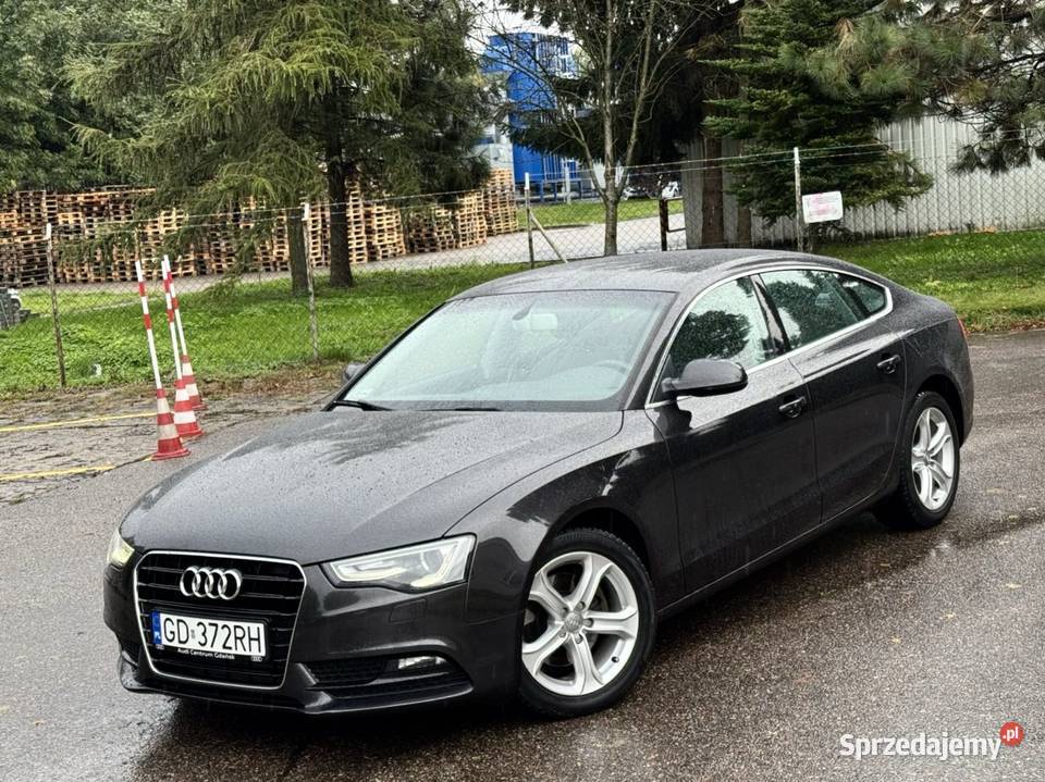 Audi A5 2014r Sportback 20TDi 177 Quattro S Zarejestrowany w Polsce Iława sprzedam