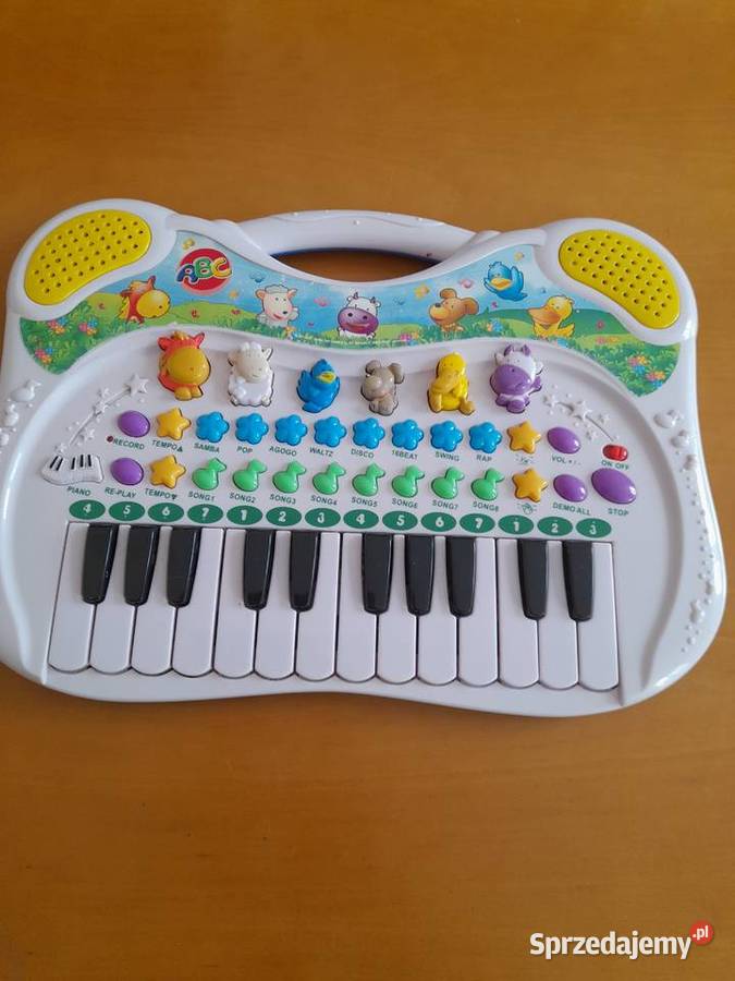 Simba Pianino Keyboard Odgłosy Zwierząt itp Bogatynia sprzedam