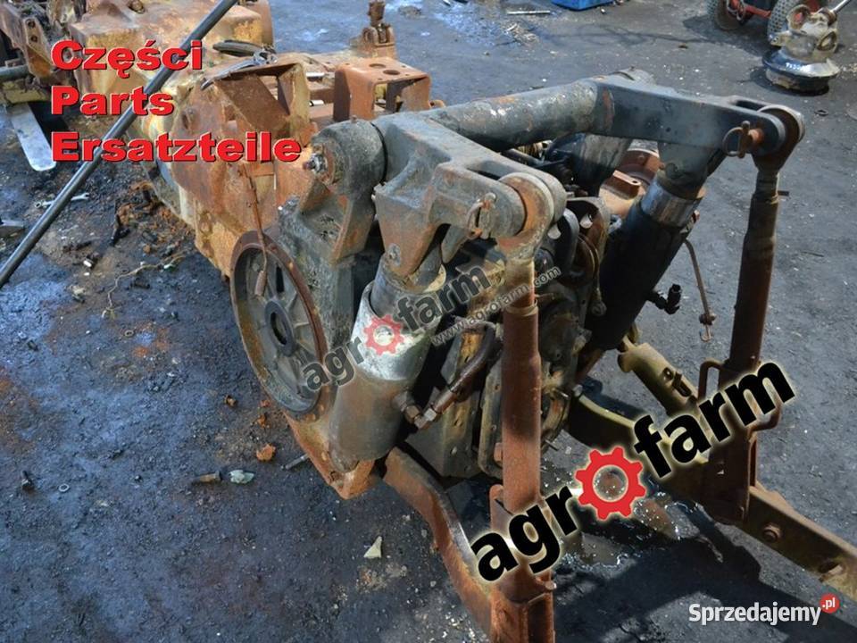 Case CS 100 części silnik skrzynia biegów oś dolnośląskie Byków