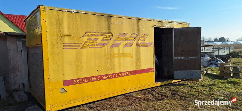 Kontener Aluminiowy garaż barak Żary