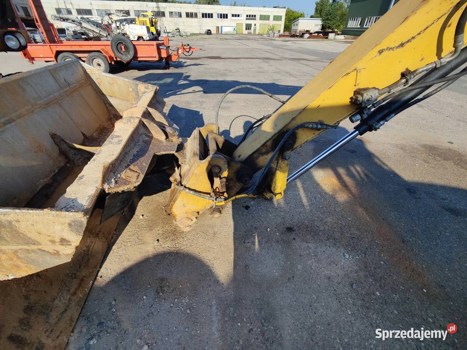 Koparka kołowa CAT M313D z systemem 3D Leica Piaseczno