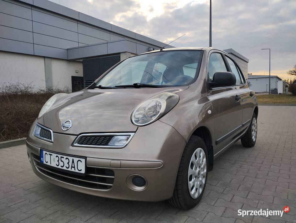Nissan Micra K12 2010 11 salon Polska Toruń