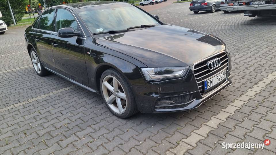 Audi A4 B8 Sedan 20 TFSI S Line skóra 2015r Kraków
