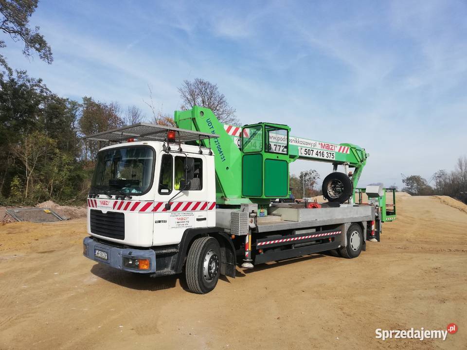 Man 18222 Wumag WT 350 podnośnik koszowy Wrocław