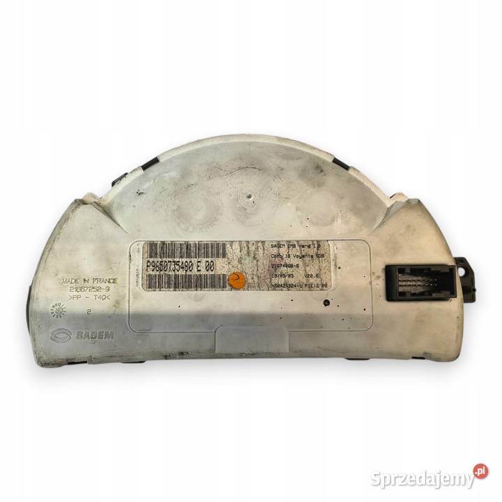 LICZNIK ZEGARY P9650735480 Citroen C3 I C2 11 14 Chełm