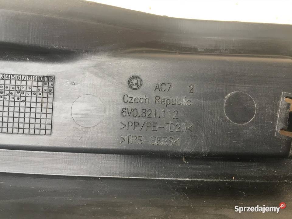 wygłuszenie błotnika prawe skoda fabia iii nj5 osobowe wielkopolskie
