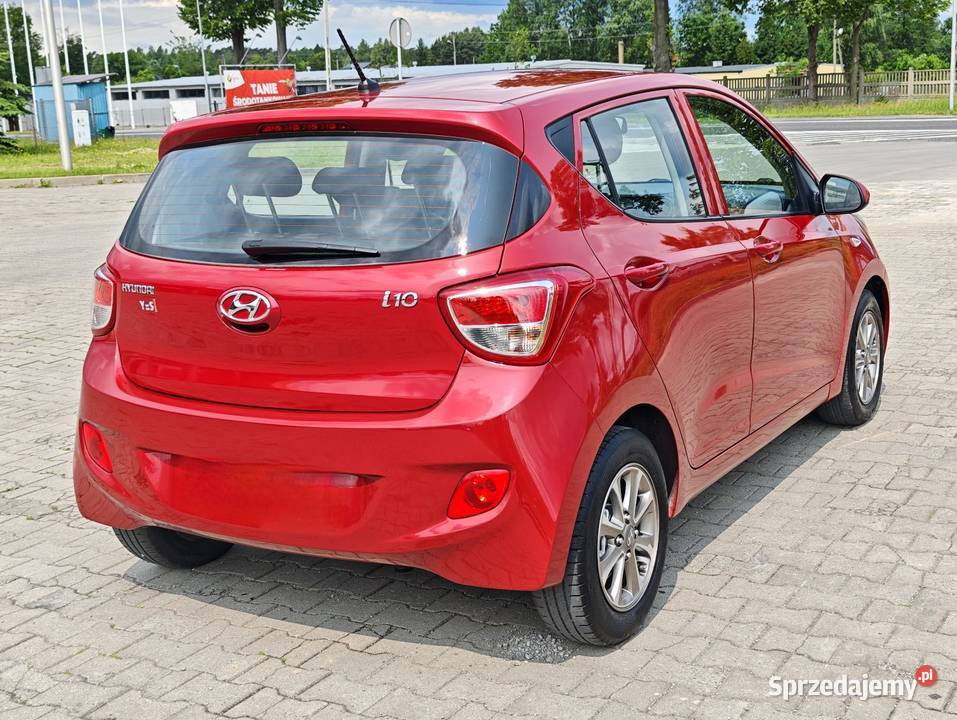 Hyundai i10 10 67 2016r Klimatyzacja Podgrzewane Łask