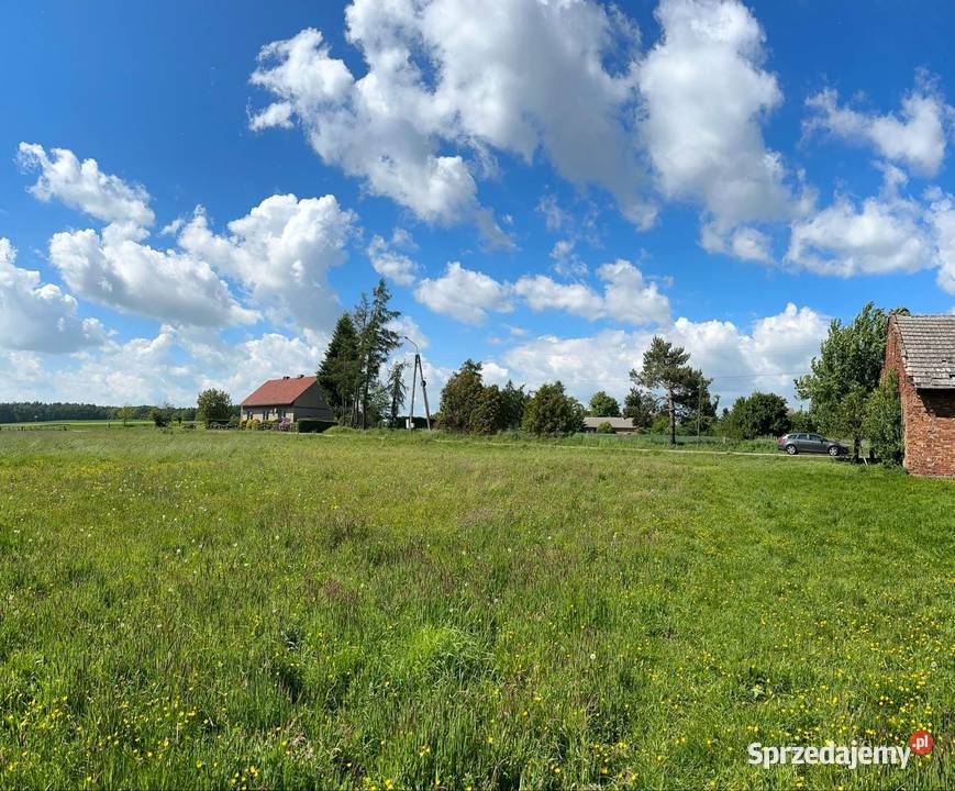 Działka budowlana drodze asfaltowej Zdziechowice