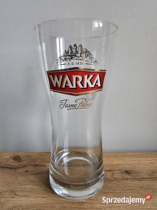 Warka fahrenheit szklanka pokal kufel Krosno