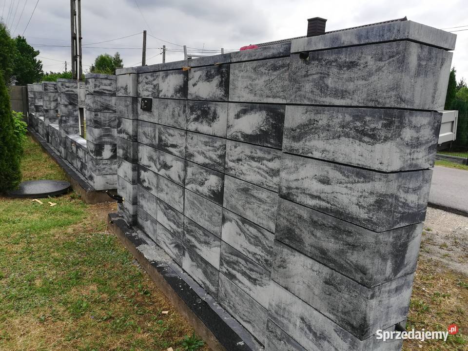 Joniec bloczek ogrodzeniowy z możliwością