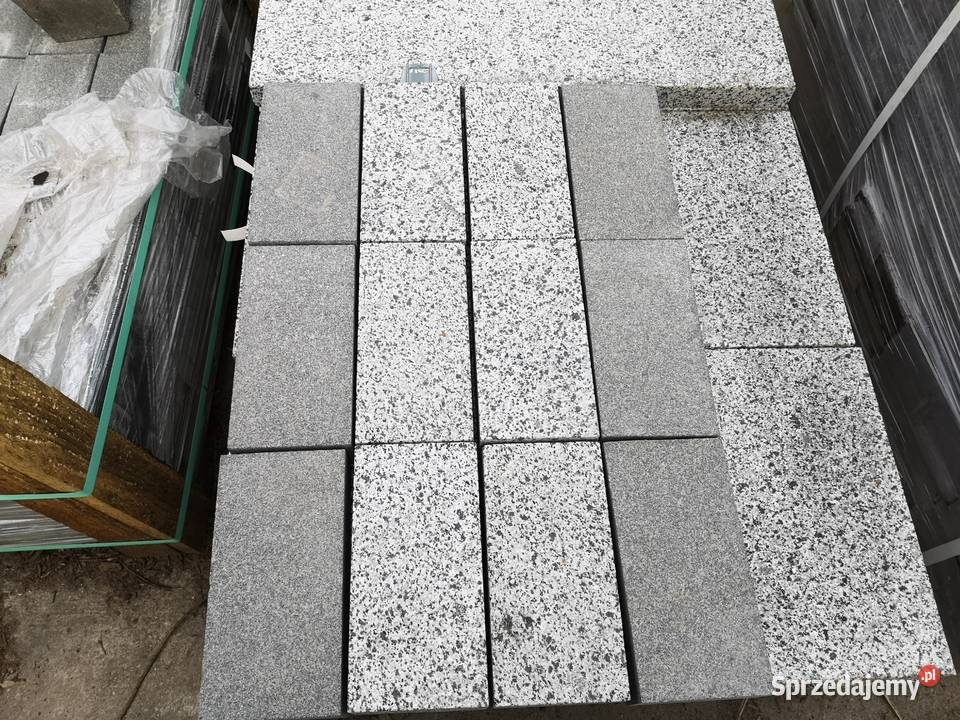 PROMOCJA Kostka granitowa cięta Szara 20x10x5 Marki