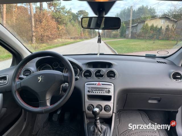 Peugeot 308 16HDI 110 2008r Ekonomiczny czarny 308