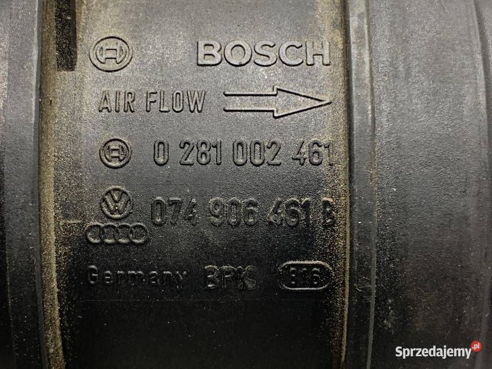 PRZEPŁYWOMIERZ AUDI A3 8P 074906461B 20 140 0313 podkarpackie