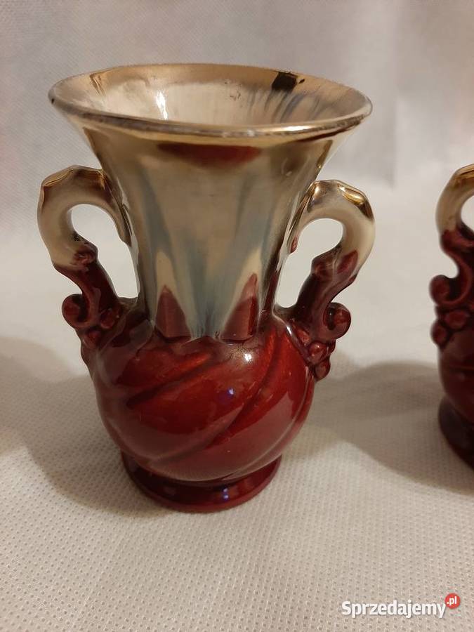 Wazony porcelanowe niemieckie sygnowane kujawsko-pomorskie Inowrocław