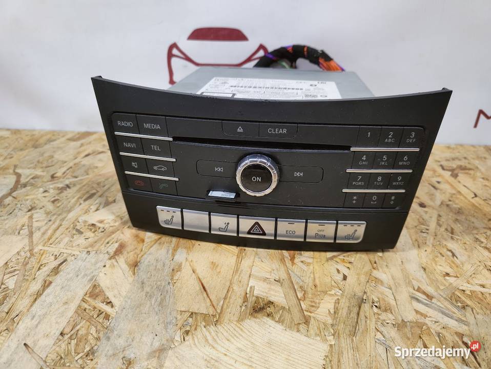 Radio CD Nawigacja plus Karta Mercedes W212 Lift Pleszew