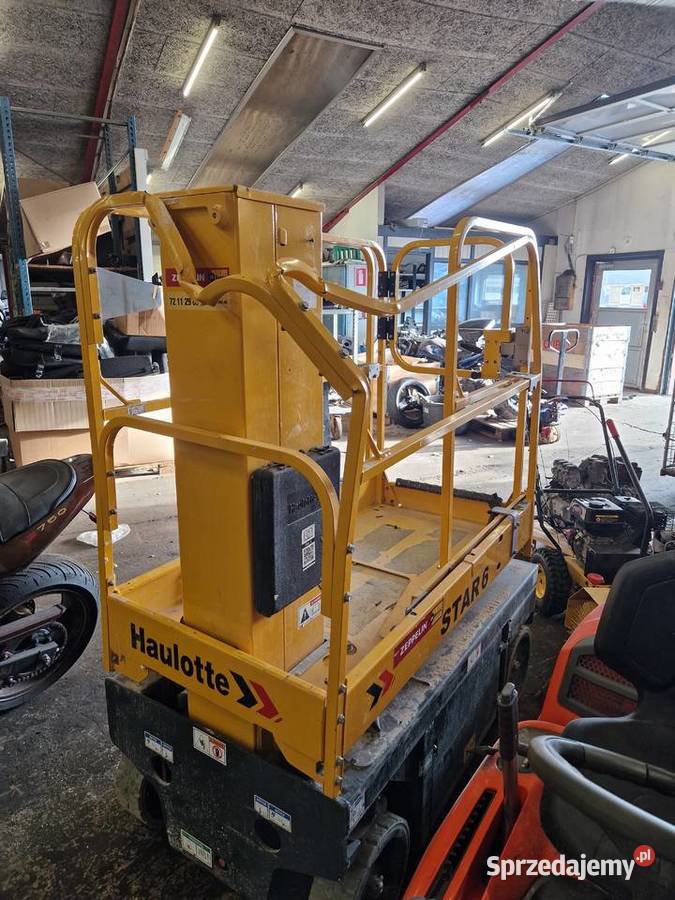 Haulotte Star 6 AE E podest ruchomy Dźwigi, podnośniki Złocieniec